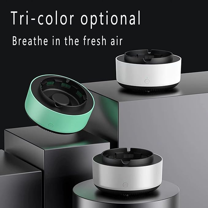 Smokeless Ashtray With Air Purifier