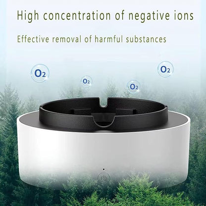 Smokeless Ashtray With Air Purifier