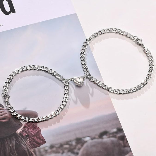 Magnetic Couples Bracelet Set