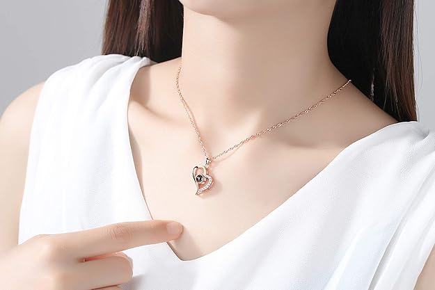 100 Languages "I Love You" Necklace