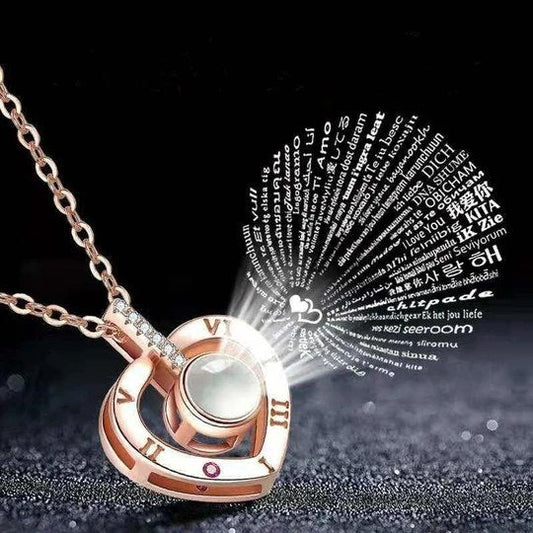 100 Languages "I Love You" Necklace