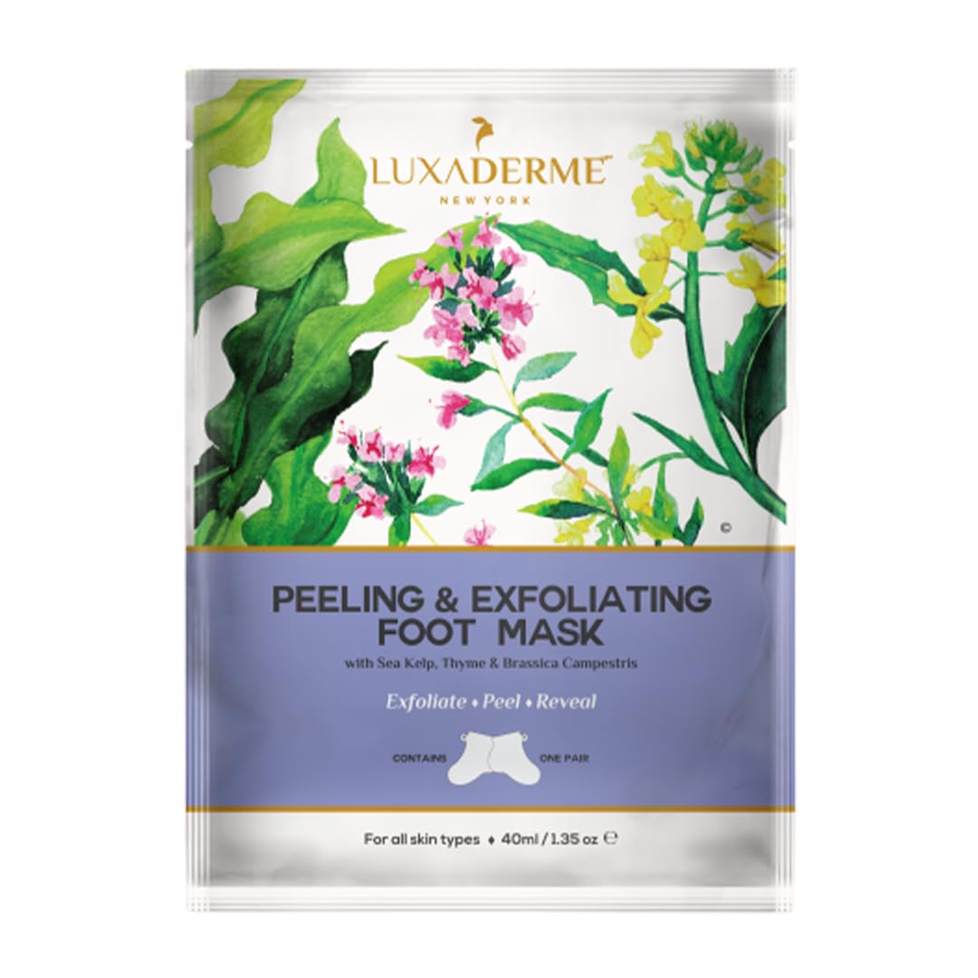 LuxaDerme Soft Feet Peeling Mask