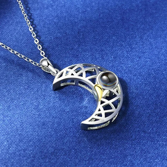 Sun and Moon necklace